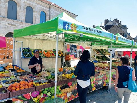 Stand de marché